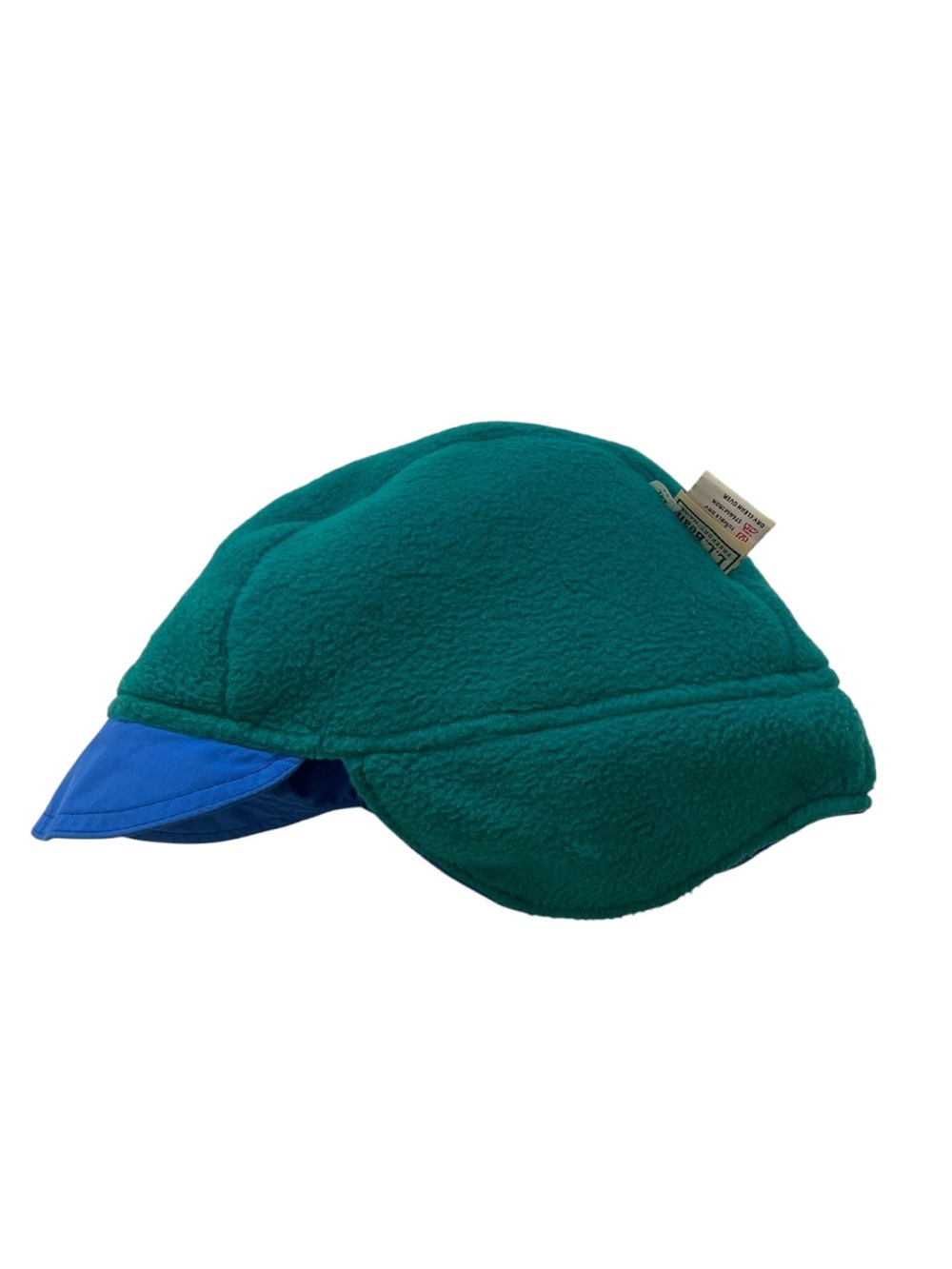 Vintage LL Bean GoreTex  Fleece Lined Trapper Hat Cap Ear Flaps Blue Size  XXL - Picture 5 of 7